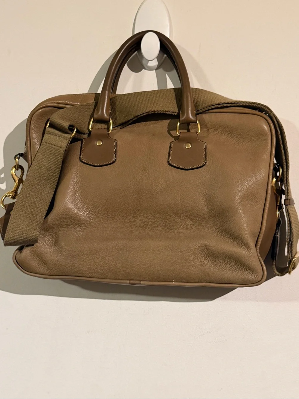 Ghurka Leather Briefcase Bag